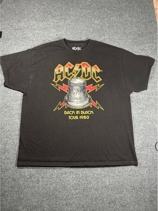Other - AC/DC Back In Black Tour 1980 Graphic T-Shirt 4XL